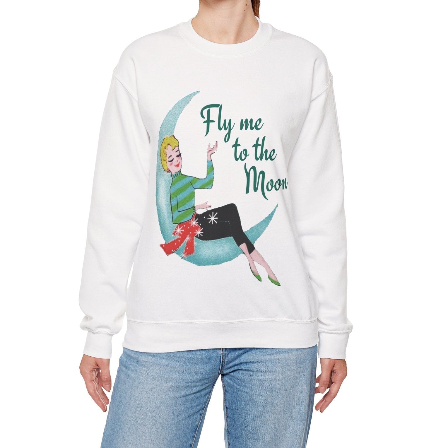 Kate McEnroe New York Retro Vintage Atomic age Sweatshirt, Mid Century Modern 50s PulloverSweatshirts15873764819353257760