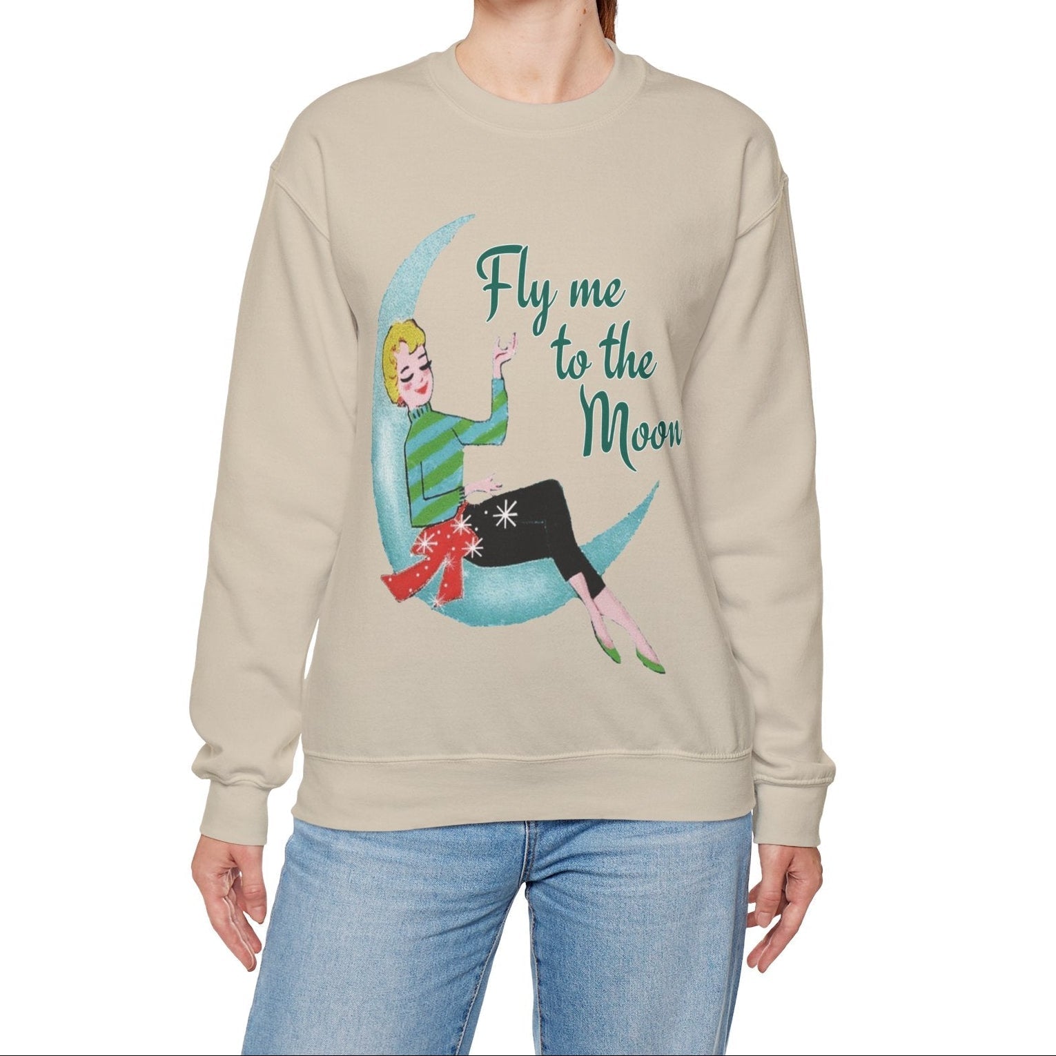 Kate McEnroe New York Retro Vintage Atomic age Sweatshirt, Mid Century Modern 50s PulloverSweatshirts15873764819353257760