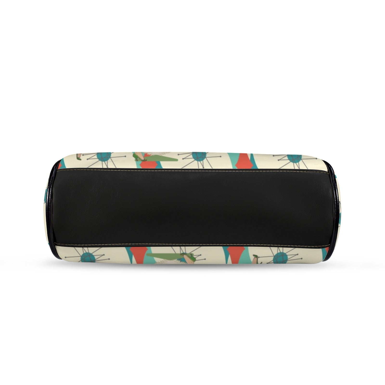 Kate McEnroe New York Retro Vintage Christmas Cheer Mid Century Starburst Kisslock PurseCrossbody BagsD3266992