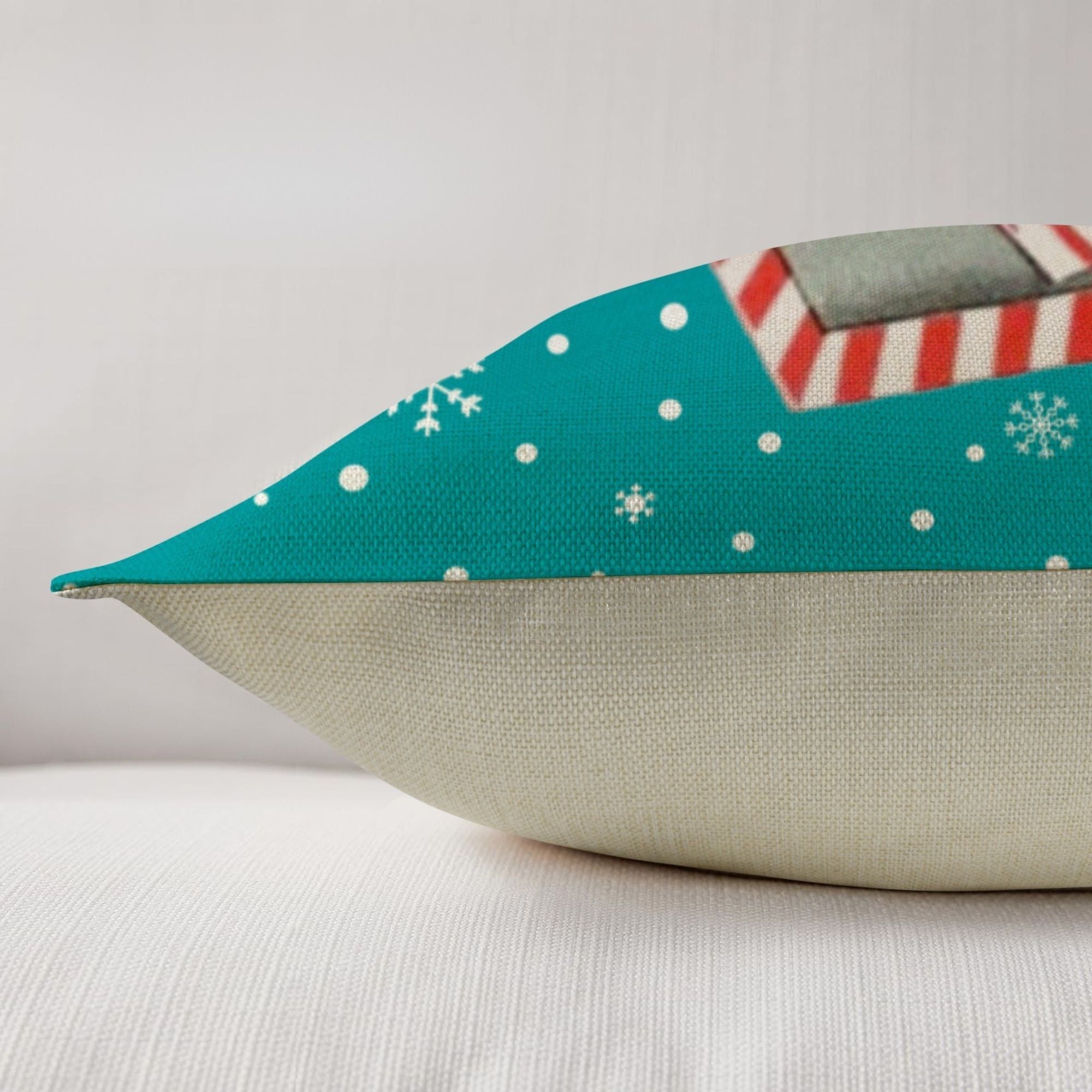 Kate McEnroe New York Retro Vintage Christmas Throw Pillow Covers Set of 4 Mid Century Modern Kitsch AccentThrow Pillow CoversD3246390