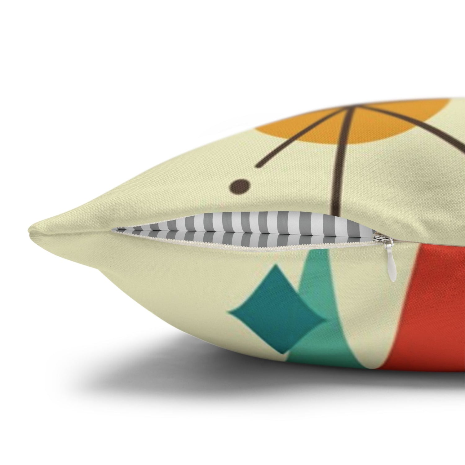 Kate McEnroe New York Retro Vintage Kitsch MCM Christmas Holiday Pillow CoverThrow Pillow Covers31954214882684127652