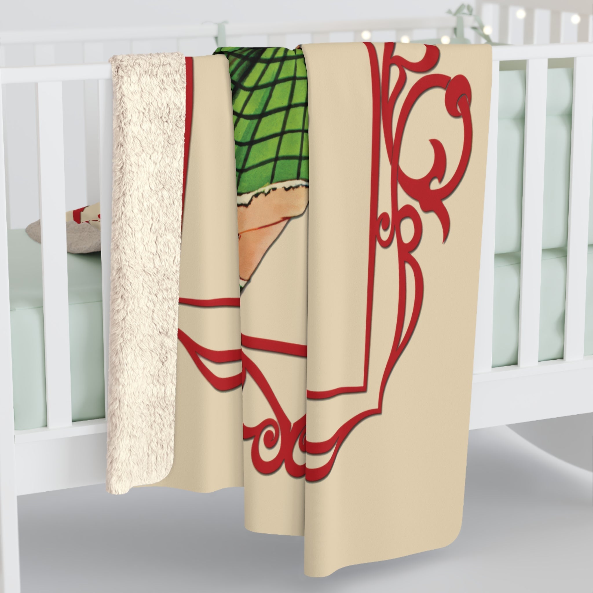 Kate McEnroe New York Retro Vintage Kitsch Valentine Sherpa Blanket, Mid Century Modern 50s Dancing Boy Girl Cute Romantic ThrowBlankets26983644697043658363
