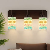 Kate McEnroe New York Retro Vintage Pyrex Medley Glass Lamp Shade, 50s Mid Century Modern Light CoverLamp ShadesNiPTeMIj0A