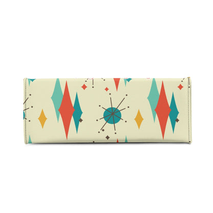 Kate McEnroe New York Retro Vintage Santa Franciscan Diamond Starburst Christmas HandbagHandbagsYP6DK4GN-1
