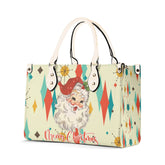 Kate McEnroe New York Retro Vintage Santa Franciscan Diamond Starburst Christmas HandbagHandbagsYP6DK4GN-1