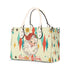 Kate McEnroe New York Retro Vintage Santa Franciscan Diamond Starburst Christmas HandbagHandbagsYP6DK4GN-1