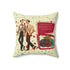 Kate McEnroe New York Retro Vinyl Dapper Dudes MCM Valentine Throw PillowThrow Pillows11009763255971268854