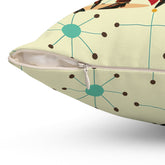 Kate McEnroe New York Retro Vinyl Dapper Dudes MCM Valentine Throw PillowThrow Pillows33341464900307013173
