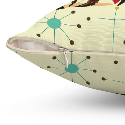 Kate McEnroe New York Retro Vinyl Dapper Dudes MCM Valentine Throw PillowThrow Pillows33341464900307013173