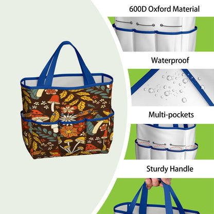 Kate McEnroe New York Retro Woodland Groovy Mushrooms Garden Tool BagGarden Tool Bag4R6nkVtyu1