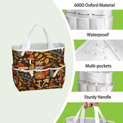Kate McEnroe New York Retro Woodland Groovy Mushrooms Garden Tool BagGarden Tool Bag4R6nkVtyu1