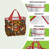 Kate McEnroe New York Retro Woodland Groovy Mushrooms Garden Tool BagGarden Tool Bag4R6nkVtyu1