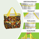 Kate McEnroe New York Retro Woodland Groovy Mushrooms Garden Tool BagGarden Tool Bag4R6nkVtyu1