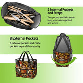 Kate McEnroe New York Retro Woodland Groovy Mushrooms Garden Tool BagGarden Tool BagNTULNs3s6Q