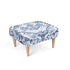 Kate McEnroe New York Royal Azure Damask OttomanOttomans2340490