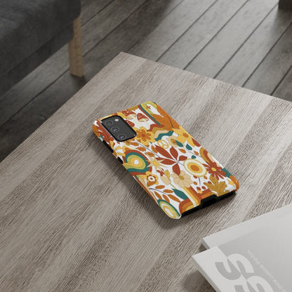 Kate McEnroe New York Samsung Galaxy 70s Groovy Hippie Retro Tough Phone Cases Phone Case
