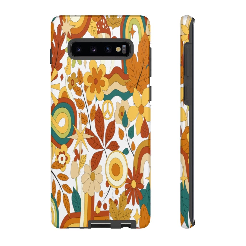 Kate McEnroe New York Samsung Galaxy 70s Groovy Hippie Retro Tough Phone Cases Phone Case Samsung Galaxy S10 Plus / Glossy 13539167529920773238