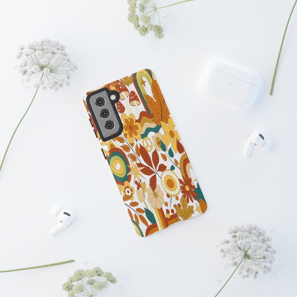 Kate McEnroe New York Samsung Galaxy 70s Groovy Hippie Retro Tough Phone CasesPhone Cases48405089132724885015