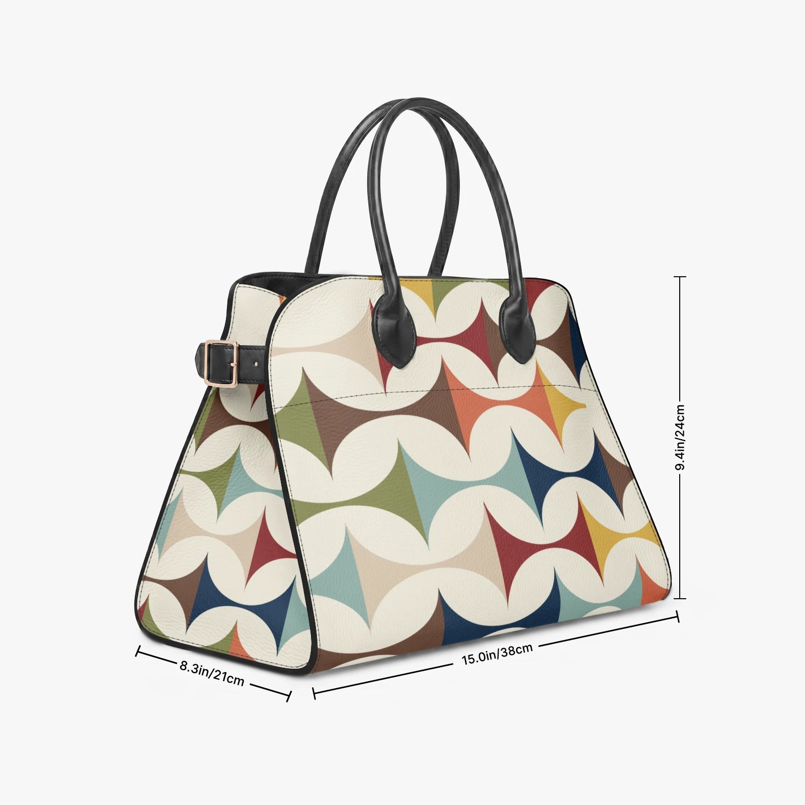 Kate McEnroe New York Scandi Danish Geometric Satchel Retro Shoulder HandbagHandbags5g5sodli_001
