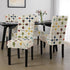 Kate McEnroe New York Scandinavian Danish Floral Mid Century Modern Chair SlipcoverChair SlipcoversD3467439