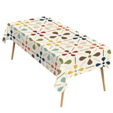 Kate McEnroe New York Scandinavian Danish Floral Mid Century Retro Rectangle TableclothTableclothsD3421893