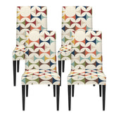 Kate McEnroe New York Scandinavian Danish Geometric Mid Century Modern Chair SlipcoverChair SlipcoversD3467436