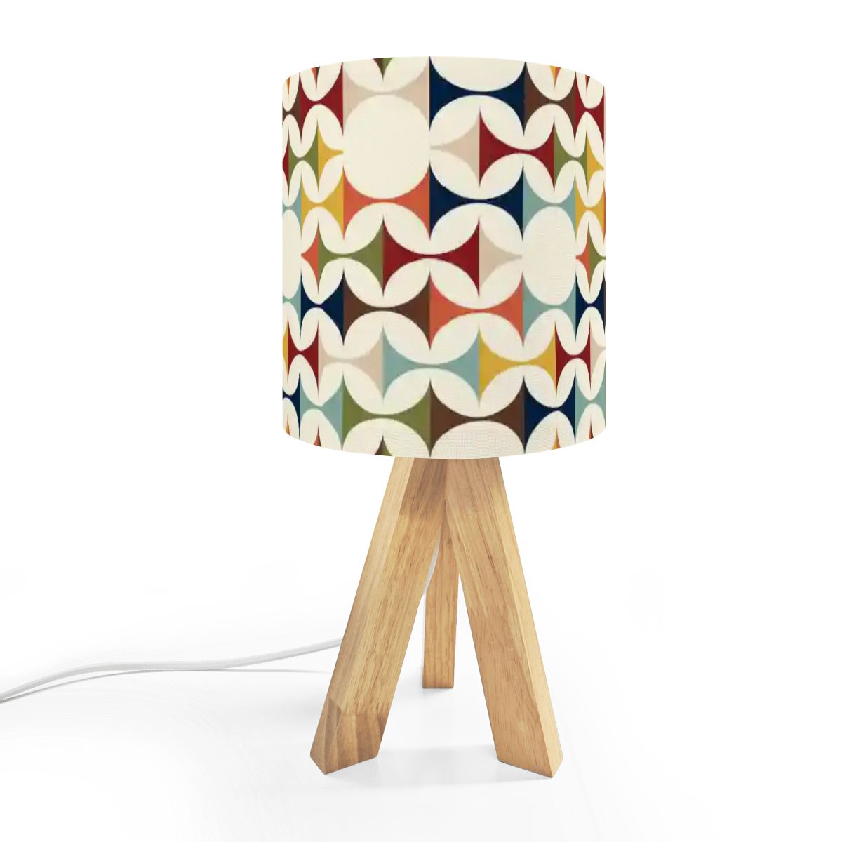 Kate McEnroe New York Scandinavian Danish Mid Century Modern Geometric Tripod Table LampTable Lamps80Hrp8e3Ho