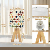 Kate McEnroe New York Scandinavian Danish Mid Century Modern Geometric Tripod Table LampTable Lamps80Hrp8e3Ho