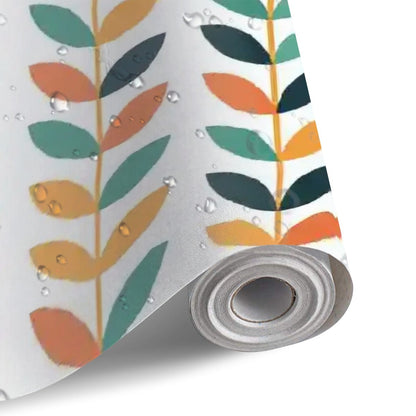 Kate McEnroe New York Scandinavian Danish Mid Century Modern Retro Floral Refrigerator WrapRefrigerator WrapshghZTuh8qH