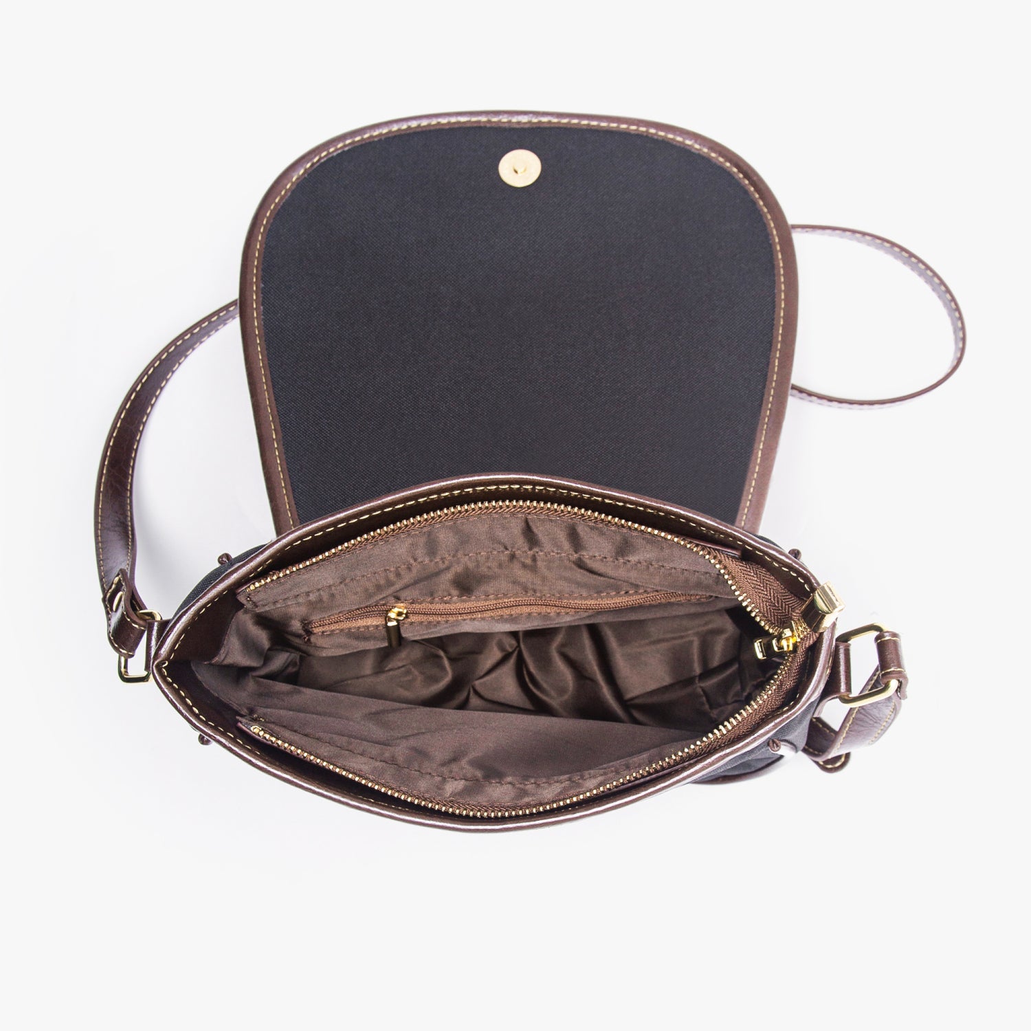Kate McEnroe New York Scandinavian Danish Modern Floral Saddle Bag, Mid Century Modern Crossbody HandbagHandbags1od2la91_001