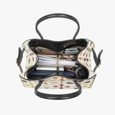 Kate McEnroe New York Scandinavian Danish Modern Floral Satchel Handbag, Retro MCM PurseHandbags3s6loekn_001