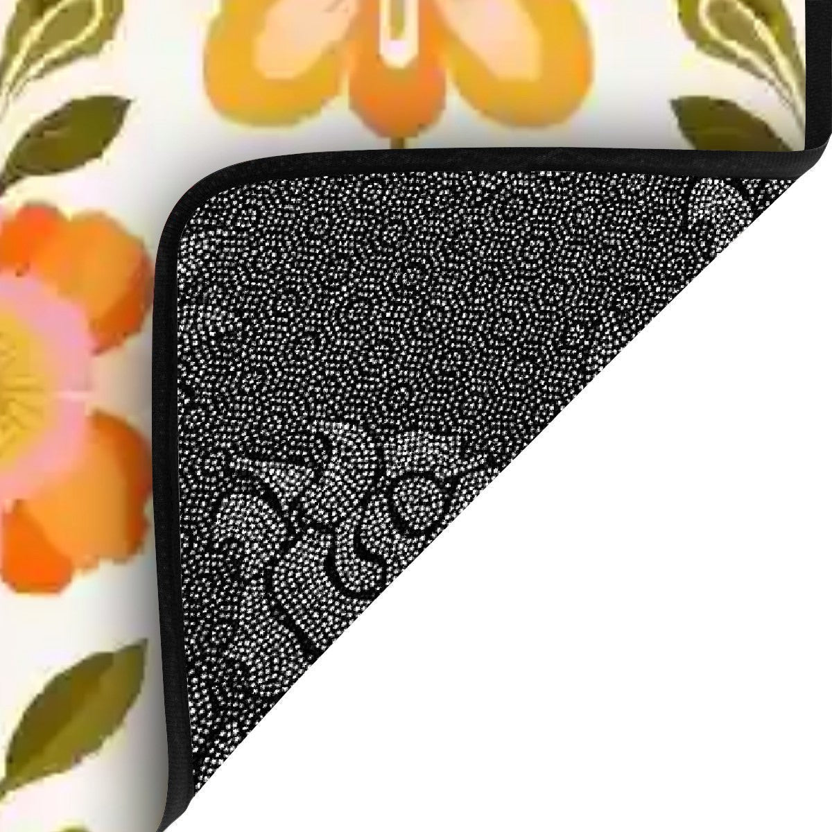 Kate McEnroe New York Scandinavian Danish Modern Floral Stair Treads, Retro Mid Century Stair RugsStair Treads9twGTZAHOr