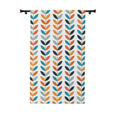 Kate McEnroe New York Scandinavian Danish Modern Geometric Floral CurtainsWindow Curtains26031939411850533725