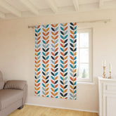 Kate McEnroe New York Scandinavian Danish Modern Geometric Floral CurtainsWindow Curtains26031939411850533725