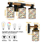 Kate McEnroe New York Scandinavian Danish Modern Geometric Glass Vanity Light, Mid Century Cylinder Wall FixtureVanity Light FixtureslroRegqCxD