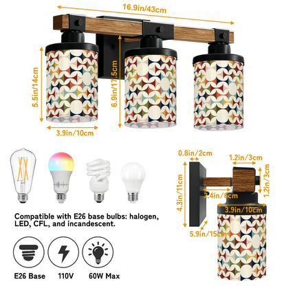 Kate McEnroe New York Scandinavian Danish Modern Geometric Glass Vanity Light, Mid Century Cylinder Wall FixtureVanity Light FixtureslroRegqCxD