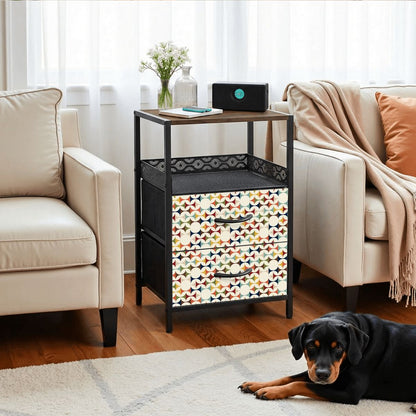 Kate McEnroe New York Scandinavian Danish Modern Geometric Nightstand with StorageNightStandsKEqKrW5ozD