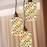 Kate McEnroe New York Scandinavian Danish Modern Glass Lamp Shade, Mid Century Geometric Light CoverLamp Shadesq5nfAy3Vtz