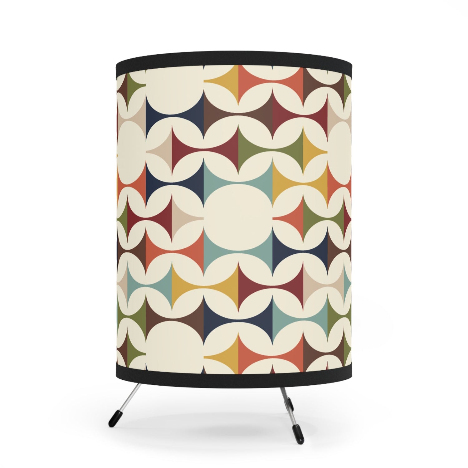 Kate McEnroe New York Scandinavian Danish Modern Lamp, Mid Century Geometric Accent LightTable Lamps31488317367854021017