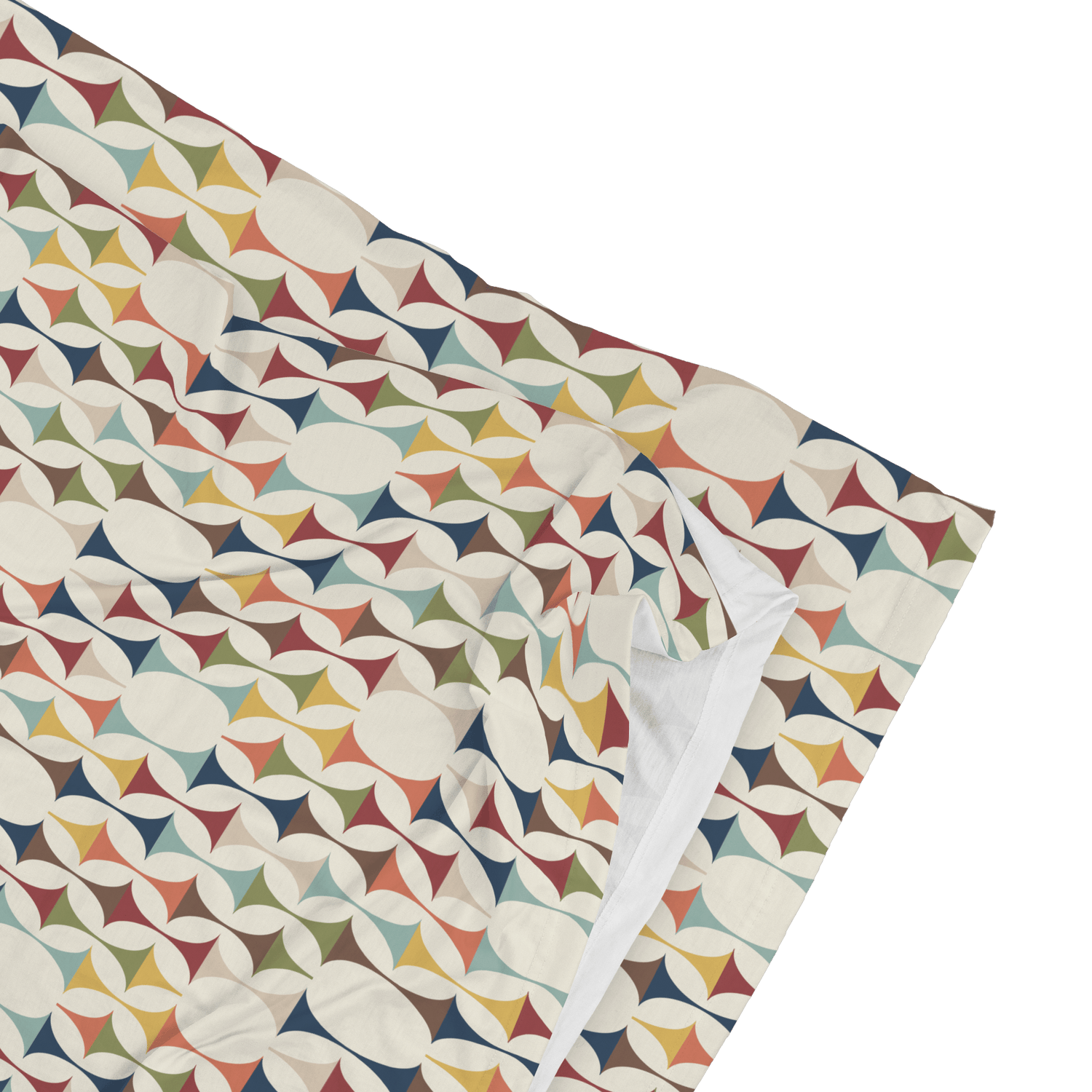 Kate McEnroe New York Scandinavian Danish Modern Pillowcase, Retro Geometric MCM BeddingPillowcases1250