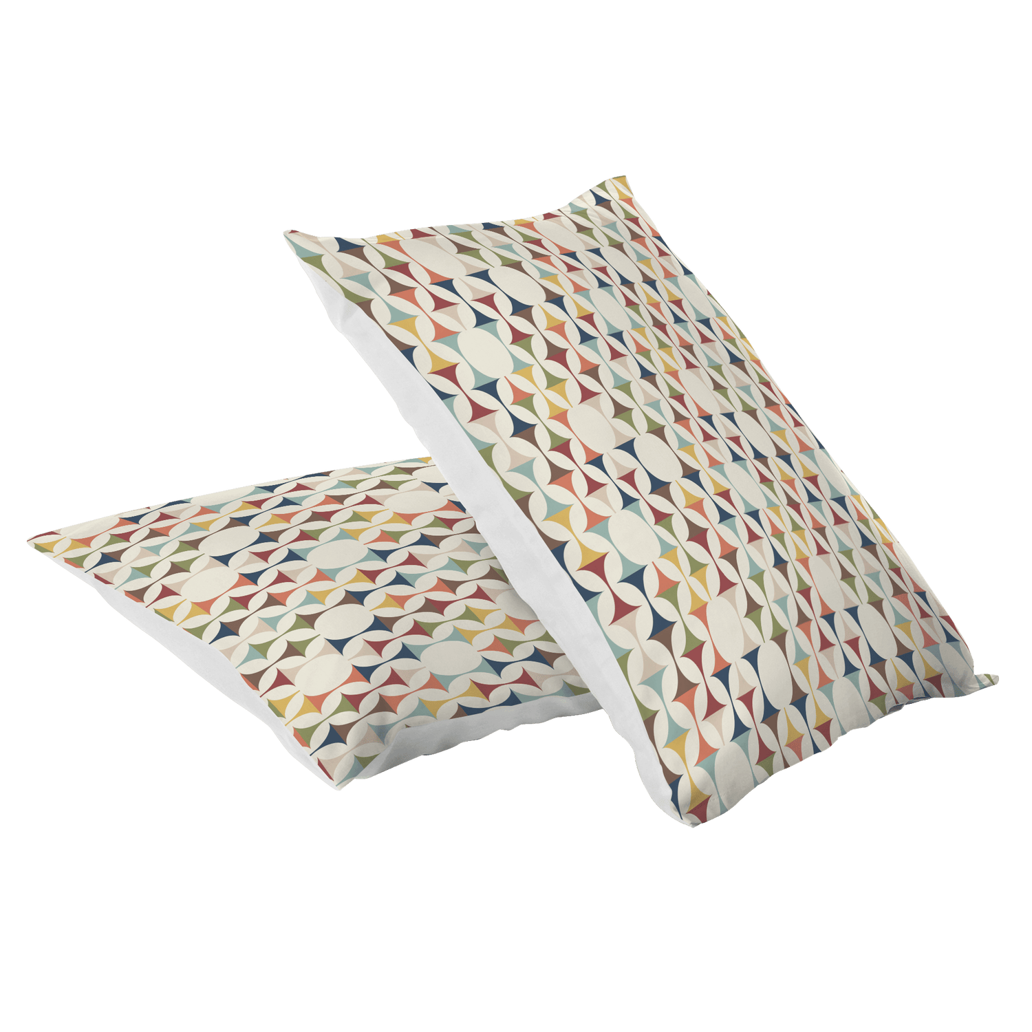 Kate McEnroe New York Scandinavian Danish Modern Pillowcase, Retro Geometric MCM BeddingPillowcases1250