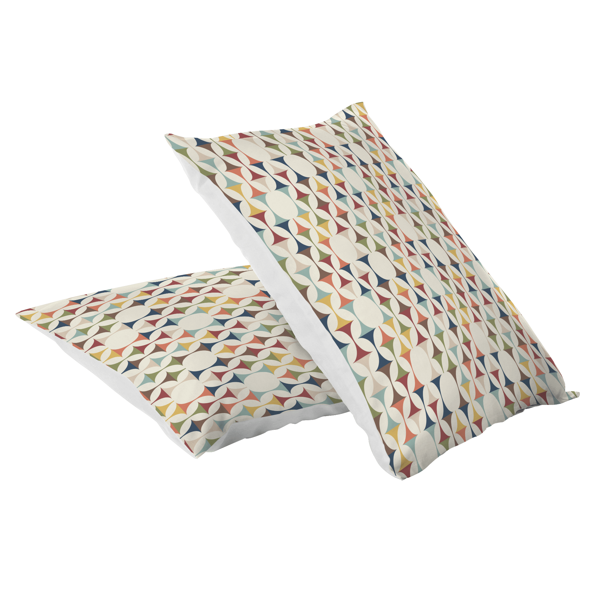 Kate McEnroe New York Scandinavian Danish Modern Pillowcase, Retro Geometric MCM BeddingPillowcases1250