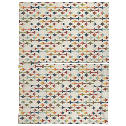 Kate McEnroe New York Scandinavian Danish Modern Pillowcase, Retro Geometric MCM BeddingPillowcases1250