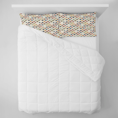 Kate McEnroe New York Scandinavian Danish Modern Pillowcase, Retro Geometric MCM BeddingPillowcases1250