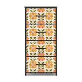 Kate McEnroe New York Scandinavian Floral Dresser, Danish Modern 4 Drawer Chest, Mid Mod StyleDressers6D0H5KTJHm