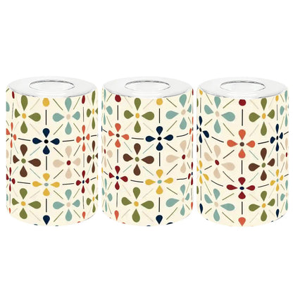 Kate McEnroe New York Scandinavian Floral Glass Lamp Shade, Danish Mid Century Modern Cylinder Light CoverLamp Shadesyz1lUpjnot