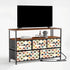 Kate McEnroe New York Scandinavian Geometric TV Stand Danish Modern Media Console StorageTV StandsqMeRkcSk1b