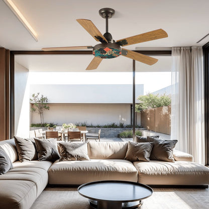 Kate McEnroe New York Scandinavian Mid Century Ceiling Fan, Retro Danish Modern Lighting FixtureCeiling Fans5sQRK8kvTm