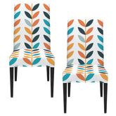 Kate McEnroe New York Scandinavian Mid Century Danish Modern Floral Dining Chair SlipcoversChair SlipcoversD3232972