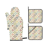 Kate McEnroe New York Scandinavian Mid Century Modern Floral Oven Mitts And Pot Holders SetOven Mitts & Pot Holder SetSieGXS3dnU